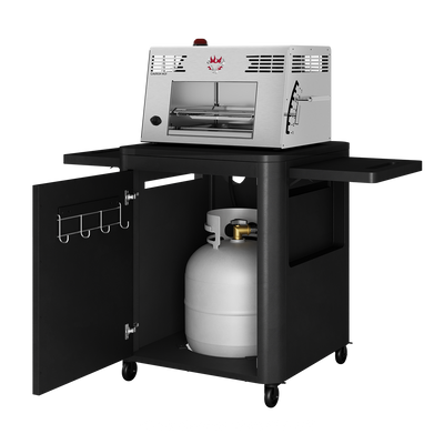 Schwank Grill + Modern Grill Table + Cover