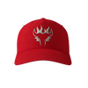 Blazing Bull Cap - Red - Front View