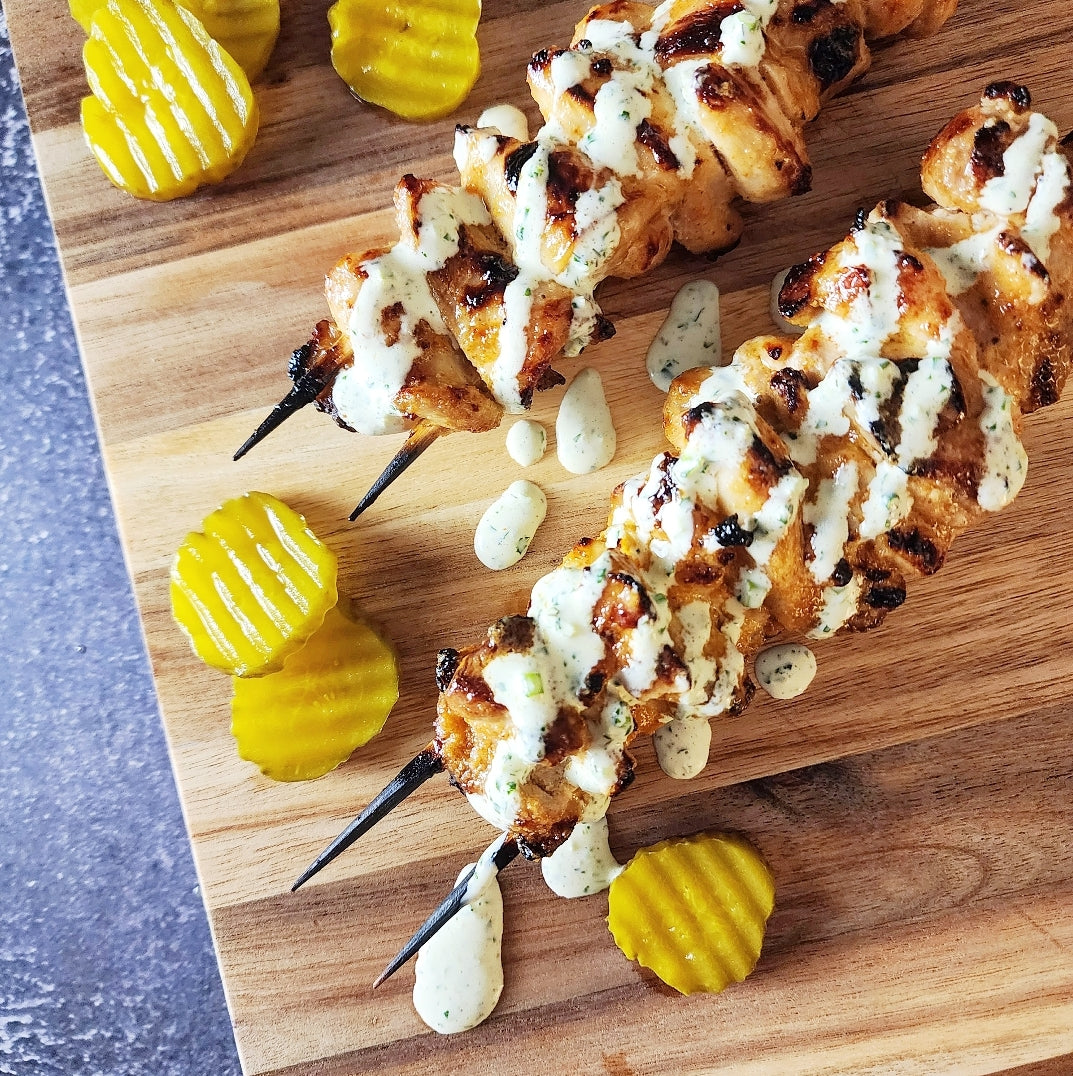 Buttermilk Chicken Skewers