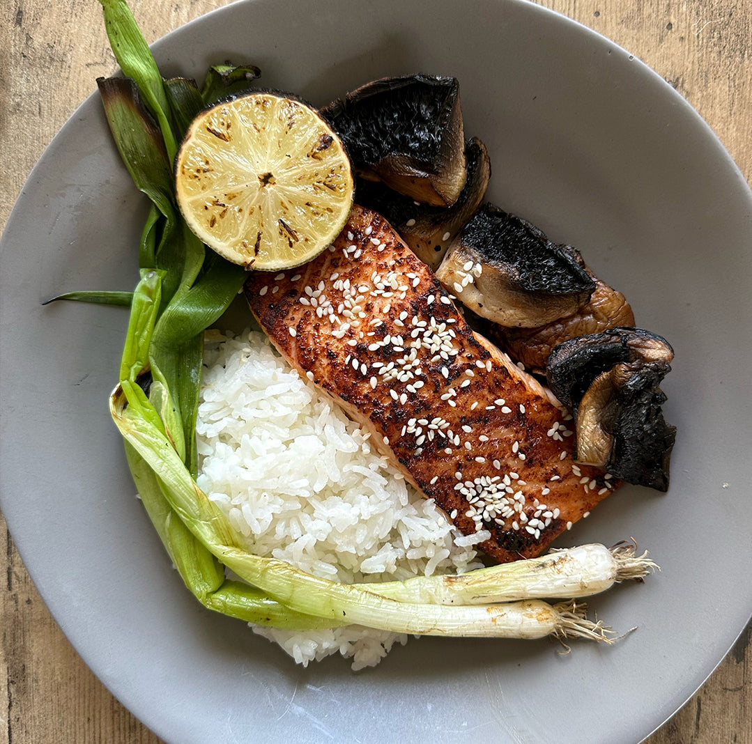 Miso Honey Butter Salmon