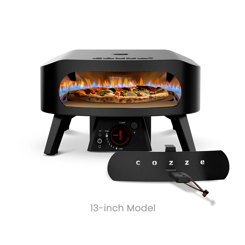 13" Rotating Pizza Oven + Table + Cover + Starter Kit