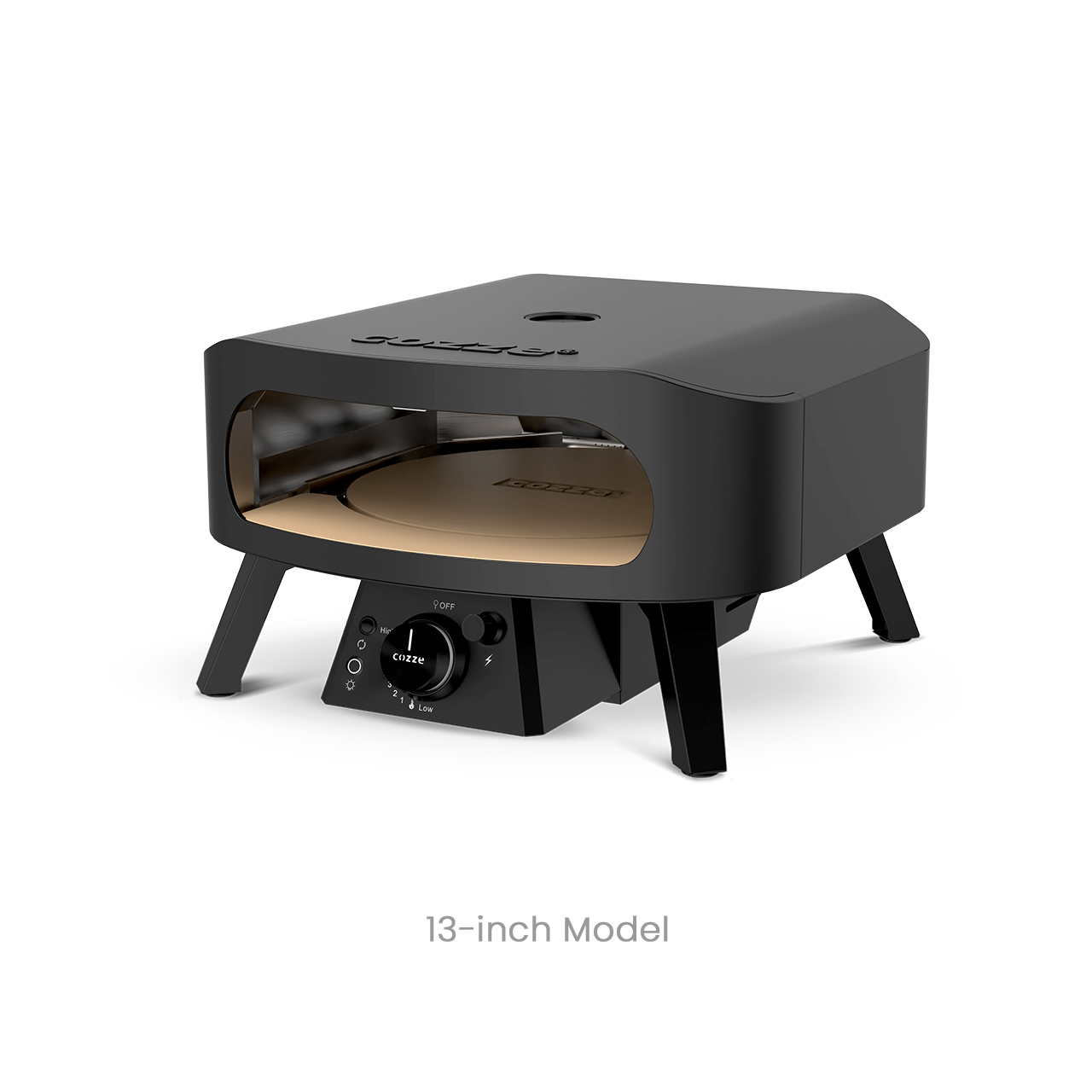 13" Rotating Pizza Oven + Table + Cover + Starter Kit