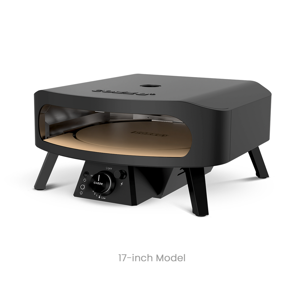 17" Rotating Pizza Oven + Cover + Starter Kit