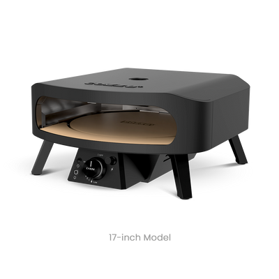 17" Rotating Pizza Oven + Cover + Starter Kit
