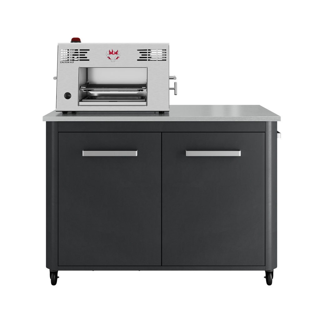 Modern Grill Table (Large) + Modern Grill Table (Tall)