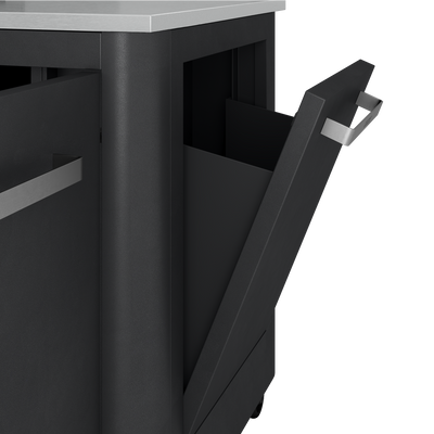 Schwank Grill + Modern Grill Table (Large) + Cover