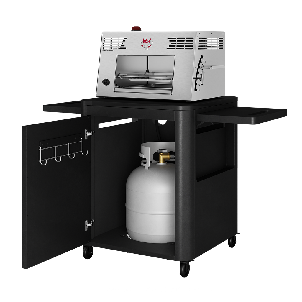 Schwank Grill + Modern Grill Table + Cover