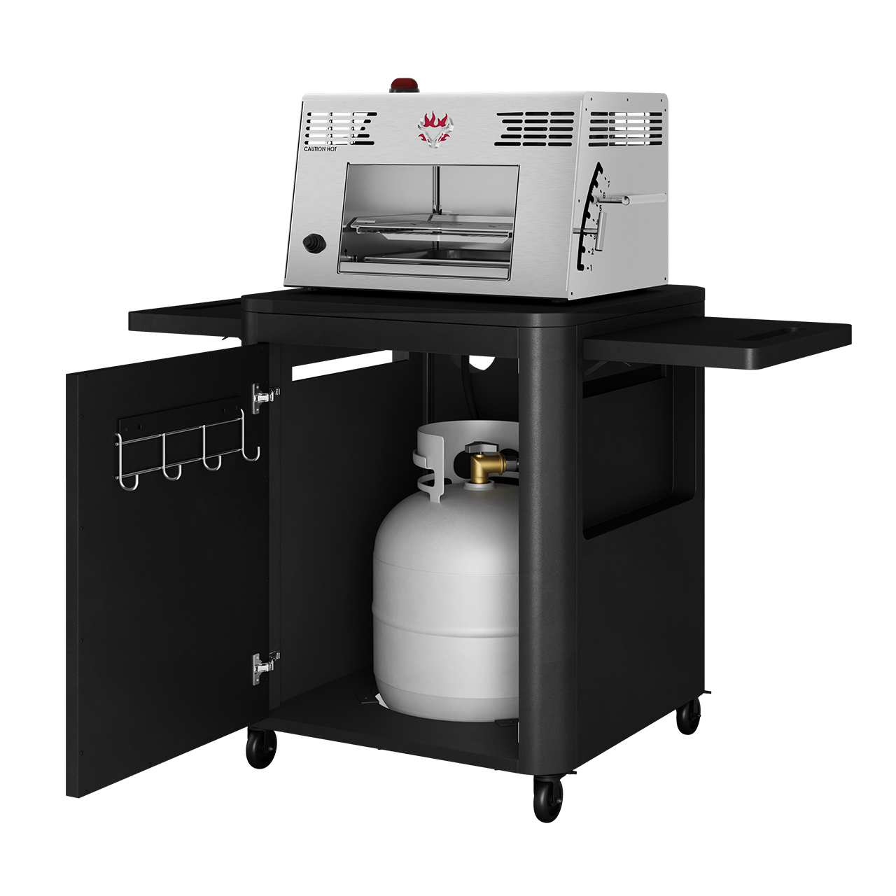Schwank Grill + Modern Grill Table + Cover