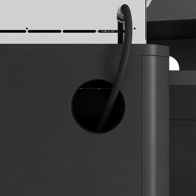 Schwank Grill + Modern Grill Table + Cover