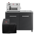 Schwank Grill + Modern Grill Table (Large) + Cover