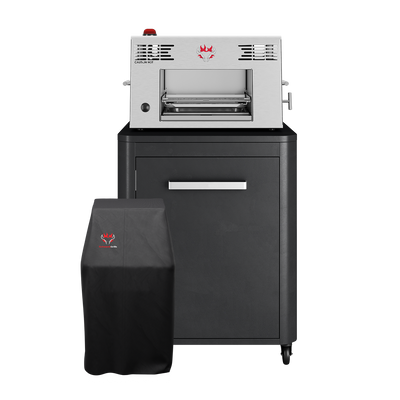 Schwank Grill + Modern Grill Table + Cover