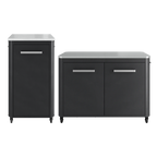 Modern Grill Table (Large) + Modern Grill Table (Tall)