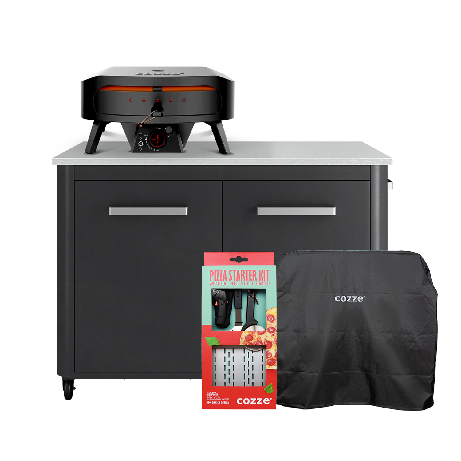 Rotating Pizza Oven + Large Table (Christmas Bundle)