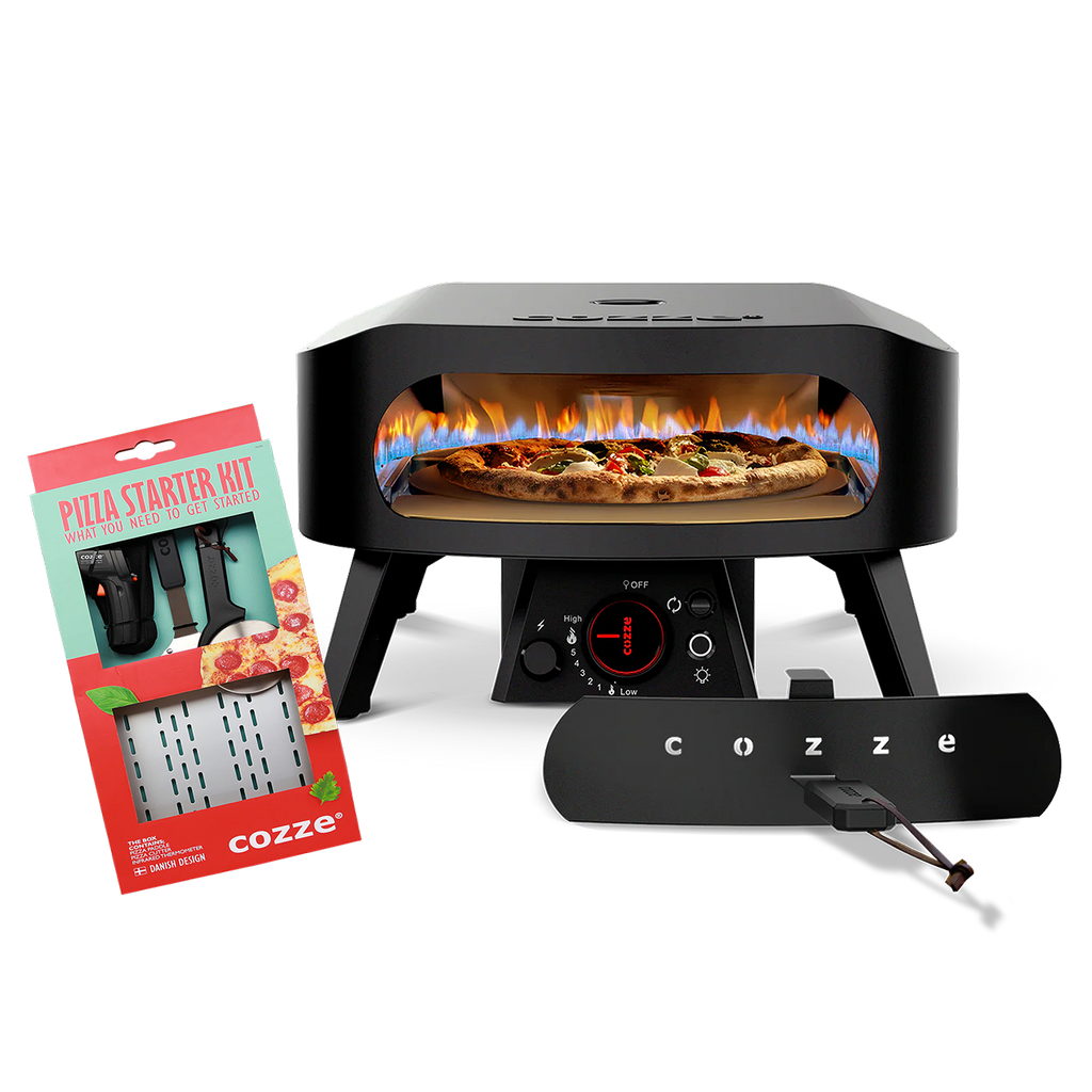 Cozze Rotating Pizza Oven (Starter Kit Bundle)
