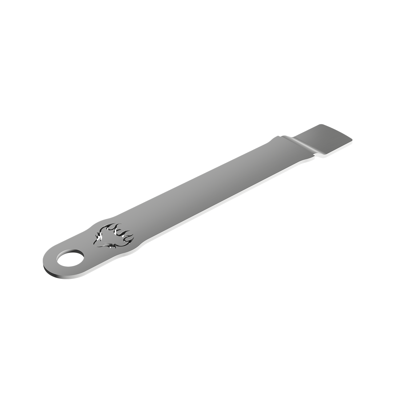 Blazing Bull Grill Handle - Tilted View