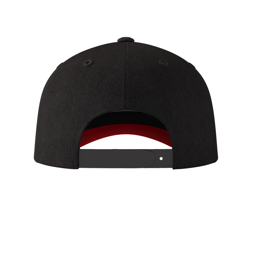 Blazing Bull Cap - Black - Back View