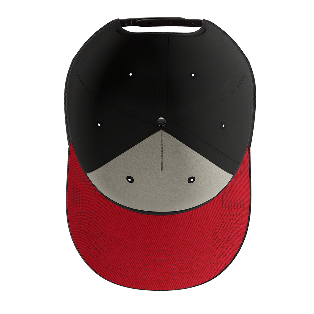 Blazing Bull Cap - Black - Bottom View