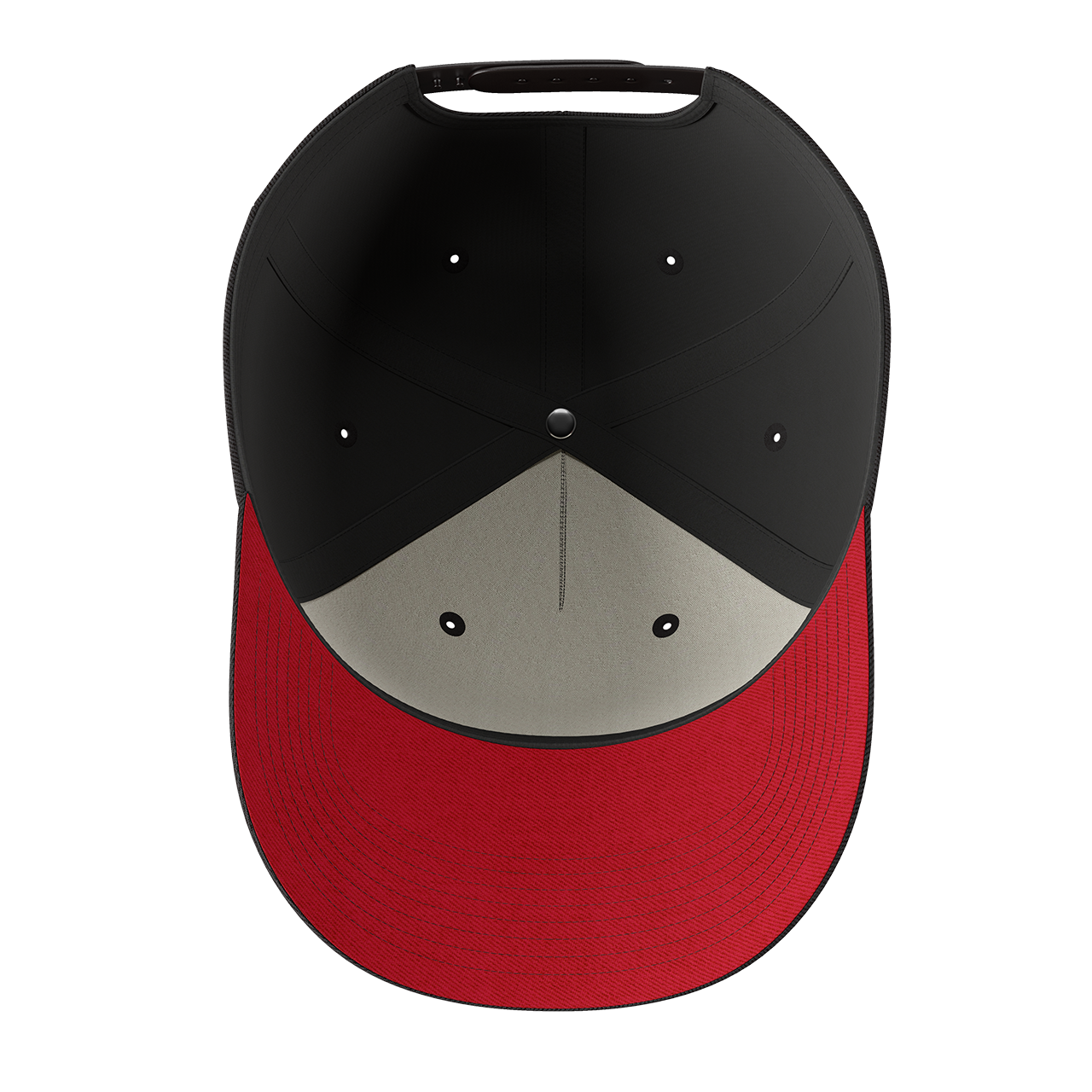 Blazing Bull Cap - Black - Bottom View