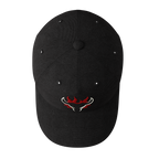 Blazing Bull Cap - Black - Top View