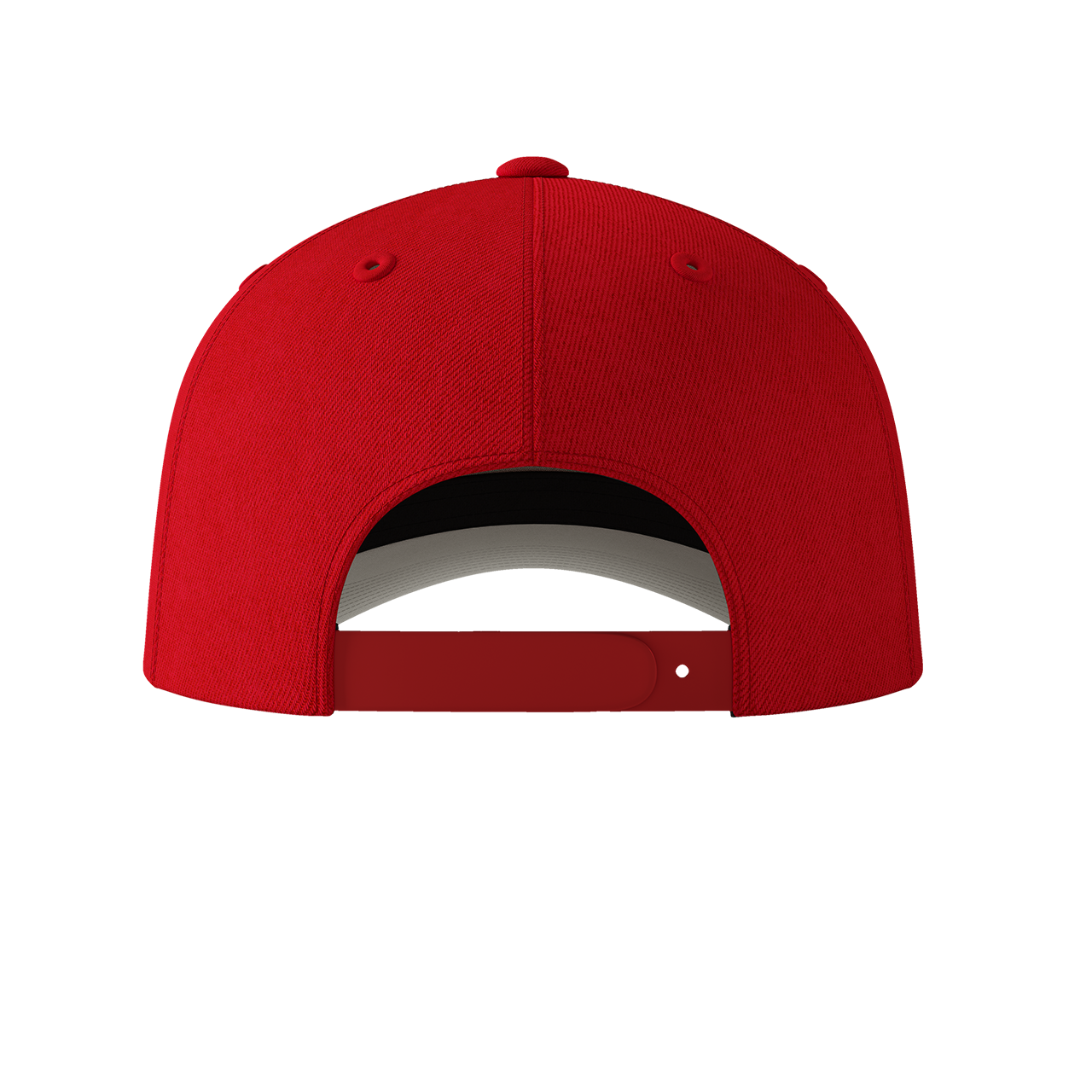 Blazing Bull Cap - Red - Back View