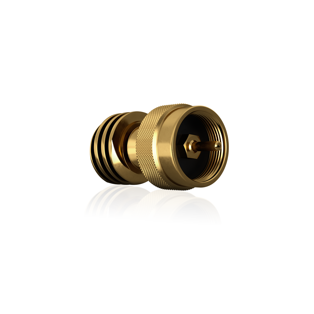 1 lb Propane Adapter - Side View